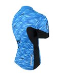 HAVEN Cycling short sleeve jersey - SKINFIT NEO - blue/black