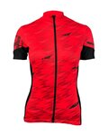 HAVEN Cycling short sleeve jersey - SKINFIT NEO WOMEN - red/black