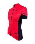 HAVEN Cycling short sleeve jersey - SKINFIT NEO WOMEN - red/black