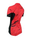 HAVEN Cycling short sleeve jersey - SKINFIT NEO WOMEN - red/black