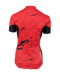 HAVEN Cycling short sleeve jersey - SKINFIT NEO WOMEN - red/black