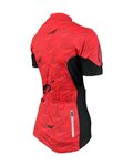 HAVEN Cycling short sleeve jersey - SKINFIT NEO WOMEN - red/black