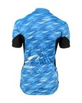 HAVEN Cycling short sleeve jersey - SKINFIT NEO WOMEN - blue/white