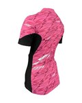 HAVEN Cycling short sleeve jersey - SKINFIT NEO WOMEN - pink/white
