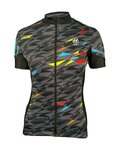 HAVEN Cycling short sleeve jersey - SKINFIT NEO WOMEN CRAZY - black