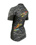 HAVEN Cycling short sleeve jersey - SKINFIT NEO WOMEN CRAZY - black