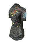 HAVEN Cycling short sleeve jersey - SKINFIT NEO WOMEN CRAZY - black