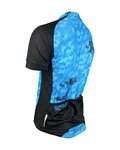HAVEN Cycling short sleeve jersey - SINGLETRAIL NEO - blue