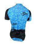 HAVEN Cycling short sleeve jersey - SINGLETRAIL NEO - blue