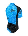 HAVEN Cycling short sleeve jersey - SINGLETRAIL NEO - blue