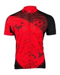 HAVEN Cycling short sleeve jersey - SINGLETRAIL NEO - red