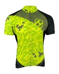 HAVEN Cycling short sleeve jersey - SINGLETRAIL NEO - green/black