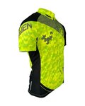 HAVEN Cycling short sleeve jersey - SINGLETRAIL NEO - green/black