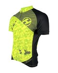 HAVEN Cycling short sleeve jersey - SINGLETRAIL NEO - green/black