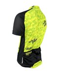 HAVEN Cycling short sleeve jersey - SINGLETRAIL NEO - green/black