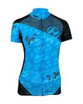 HAVEN Cycling short sleeve jersey - SINGLETRAIL NEO WOMEN - blue