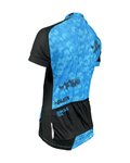 HAVEN Cycling short sleeve jersey - SINGLETRAIL NEO WOMEN - blue