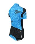 HAVEN Cycling short sleeve jersey - SINGLETRAIL NEO WOMEN - blue