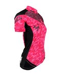 HAVEN Cycling short sleeve jersey - SINGLETRAIL NEO WOMEN - pink