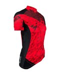 HAVEN Cycling short sleeve jersey - SINGLETRAIL NEO WOMEN - red