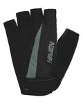 HAVEN Cycling fingerless gloves - TRIPLE - black/grey