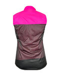 HAVEN Cycling gilet - FEATHERLITE BREATH - pink/black