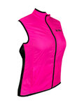 HAVEN Cycling gilet - FEATHERLITE BREATH - pink/black