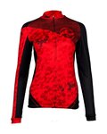 HAVEN Cycling winter long sleeve jersey - STRATO - red