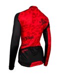 HAVEN Cycling winter long sleeve jersey - STRATO - red