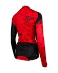 HAVEN Cycling winter long sleeve jersey - STRATO - red