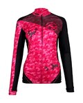 HAVEN Cycling winter long sleeve jersey - STRATO - pink