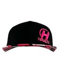 HAVEN Cycling hat - TRUCKER - black/pink