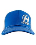 HAVEN Cycling hat - TRUCKER - blue/white