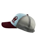 HAVEN Cycling hat - TRUCKER - grey/red