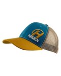 HAVEN Cycling hat - TRUCKER - blue/brown