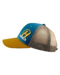 HAVEN Cycling hat - TRUCKER - blue/brown