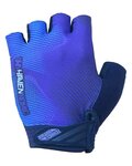 HAVEN Cycling fingerless gloves - NOMIC - blue
