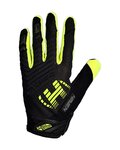 HAVEN Cycling long-finger gloves - DEMO NEO LONG - black/green