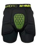 HAVEN shorts with protectors - GUARDIAN PRO - black