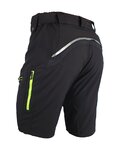 HAVEN Cycling shorts without bib - NAVAHO SHORTY - black/green