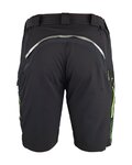 HAVEN Cycling shorts without bib - NAVAHO SHORTY - black/green