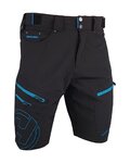 HAVEN Cycling shorts without bib - NAVAHO SHORTY - blue/black