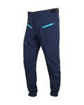 HAVEN Cycling long trousers withot bib - FACTORY TRAIL - blue