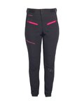 HAVEN Cycling long trousers withot bib - FACTORY AIR - black/pink