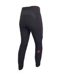 HAVEN Cycling long trousers withot bib - FACTORY AIR - black/pink
