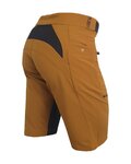 HAVEN Cycling shorts without bib - FACTORY AIR HMS - brown