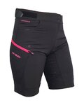 HAVEN Cycling shorts without bib - FACTORY AIR WMS - black/pink