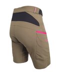 HAVEN Cycling shorts without bib - FACTORY AIR WMS - brown