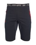HAVEN Cycling shorts without bib - NALISHA SLIMFIT - black/red