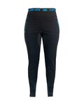 HAVEN Cycling long trousers withot bib - NALISHA SLIMFIT - black/blue